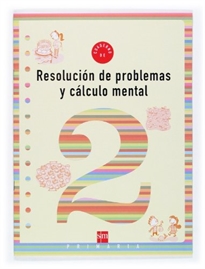 Books Frontpage Cuaderno 2 de resolución de problemas y cálculo mental. 1 Primaria