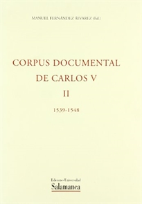 Books Frontpage Corpus Documental Carlos V.Tomo II