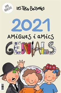 Books Frontpage Calendari 2021 de Les Tres Bessones. Amigues i amics genials