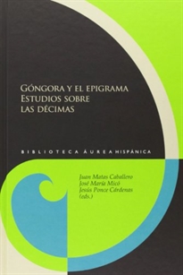 Books Frontpage Góngora y el epigrama
