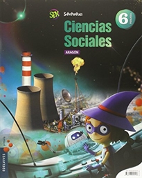 Books Frontpage Ciencias Sociales 6º Primaria - Aragón