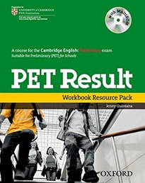 Books Frontpage PET Result Workbook without Key Pack