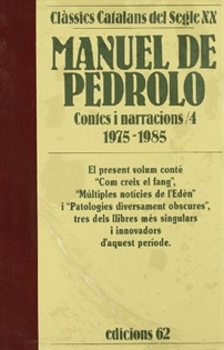 Books Frontpage Contes i narracions IV (1975-1985)