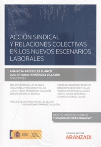 Books Frontpage Acción sindical y relaciones colectivas en los nuevos escenarios laborales (Papel + e-book)