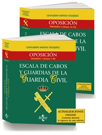 Books Frontpage Pack Oposición Escala de Cabos y Guardias de la Guardia Civil
