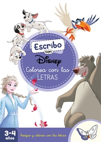 Books Frontpage Escribo con Disney. Colorea con las letras (Disney. Primeros aprendizajes)