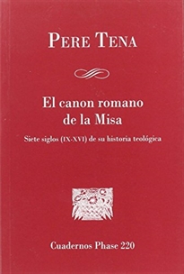 Books Frontpage El canon romano de la misa