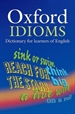 Front pageOxford Idioms. Dictionary for Learners of English