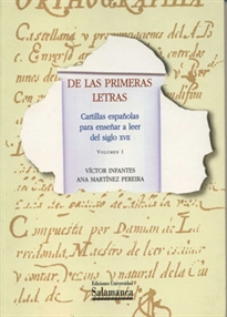 Books Frontpage De las primeras letras: cartillas españolas para enseñar a leer del siglo XVII