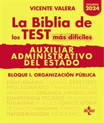 Books Frontpage La BIBLIA de los Test más difíciles de Auxiliar Administrativo del Estado