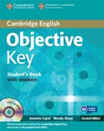 Books Frontpage Objective Key Student's Book with Answers with CD-ROM 2nd Edition