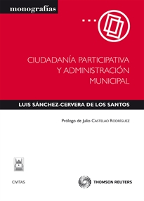 Books Frontpage Ciudadanía participativa y administración municipal