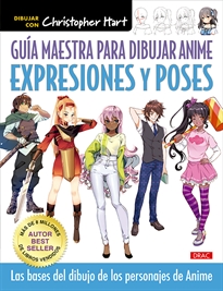 Books Frontpage Guía maestra para dibujar anime. Expresiones y poses