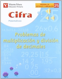 Books Frontpage Cifra Cuaderno 25.  Matematicas.  Refuerzo Y Ampliacion