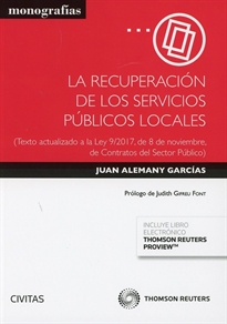 Books Frontpage La recuperación de los servicios públicos locales (Papel + e-book)