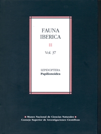 Books Frontpage Fauna ibérica. Vol. 37: Lepidoptera: Papilionoidea