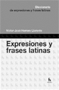 Books Frontpage Diccionario de expresiones y frases latinas