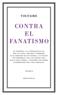 Books Frontpage Contra el fanatismo religioso (Serie Great Ideas 39)