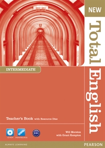 Books Frontpage New Total English Intermediate Teacher's Book And Teacher's Resource CD
