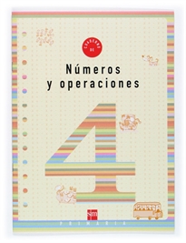 Books Frontpage Cuaderno 4 de números y operaciones. 2 Primaria