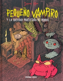 Books Frontpage Pequeño Vampiro y la sociedad protectora de perros