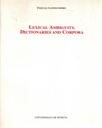 Books Frontpage Lexical Ambiguity, Dictionaries And Corpora