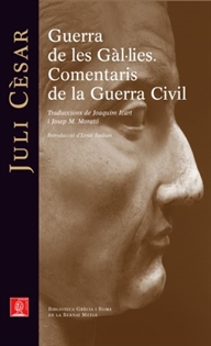 Books Frontpage Guerra de les Gàl·lies. Comentaris de la Guerra Civil