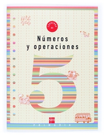 Books Frontpage Cuaderno 5 de números y operaciones. 2 Primaria
