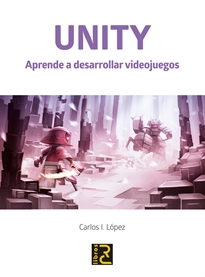Books Frontpage UNITY. Aprende a desarrollar videojuegos