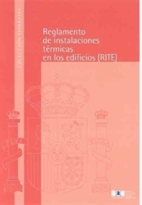 Books Frontpage Reglamento de instalaciones térmicas en los edificios (RITE)