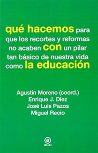 Books Frontpage Qué hacemos con la educación