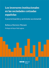 Books Frontpage Los inversores institucionales en las sociedades cotizadas españolas