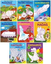 Books Frontpage Pego y coloreo mis libros (8 títulos)