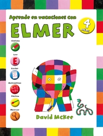 Books Frontpage Aprende en vacaciones con Elmer (Elmer. Cuadernos de vacaciones 4 años)