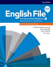 Books Frontpage English File 4th Edition Pre-Intermediate. Multipack A
