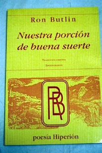 Books Frontpage Nuestra porción de buena suerte = Our Piece of good fortune