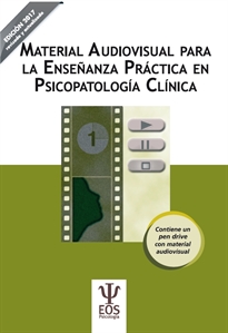 Books Frontpage Material Audiovisual para la enseñanza práctica en Psicopatología Clínica