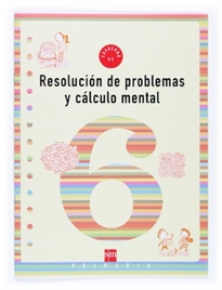 Books Frontpage Cuaderno 6 de resolución de problemas y cálculo mental. 2 Primaria