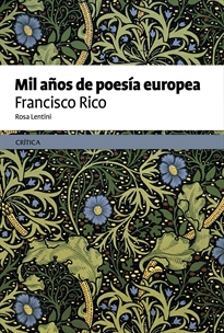 Books Frontpage Mil años de poesía europea