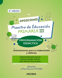 Books Frontpage Oposiciones. Maestro de Educación Primaria III