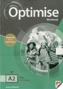 Books Frontpage OPTIMISE A2 Workbook without key and Digital Workbook