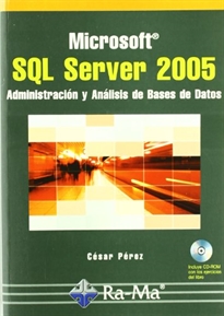 Books Frontpage Microsoft SQL Server 2005: administración y análisis de datos