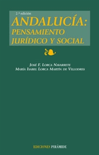 Books Frontpage Andalucía: pensamiento jurídico y social