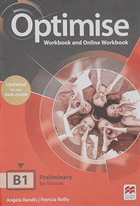 Books Frontpage OPTIMISE B1 Workbook without key and Digital Workbook