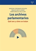 Front pageLos archivos parlamentarios