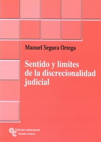 Books Frontpage Sentido y límites de la discrecionalidad judicial