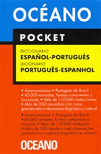 Books Frontpage Océano Pocket. Diccionario Español-Portugués / Português-Espanhol