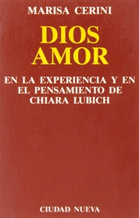 Books Frontpage Dios Amor en la experiencia y en el pensamiento de Chiara Lubich