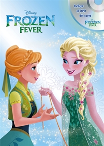 Books Frontpage Frozen Fever. Libro y DVD