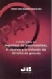 Front pageEstudio sobre los requisitos de patentabilidad, el alcance y la violación del Derecho de Patente.